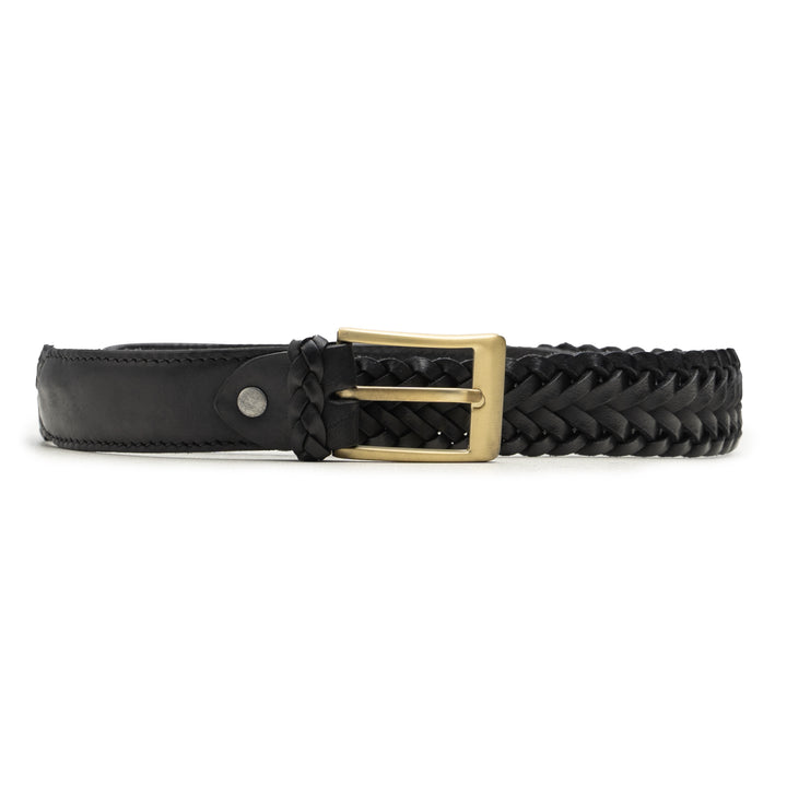 Black Casual Knitted Belt